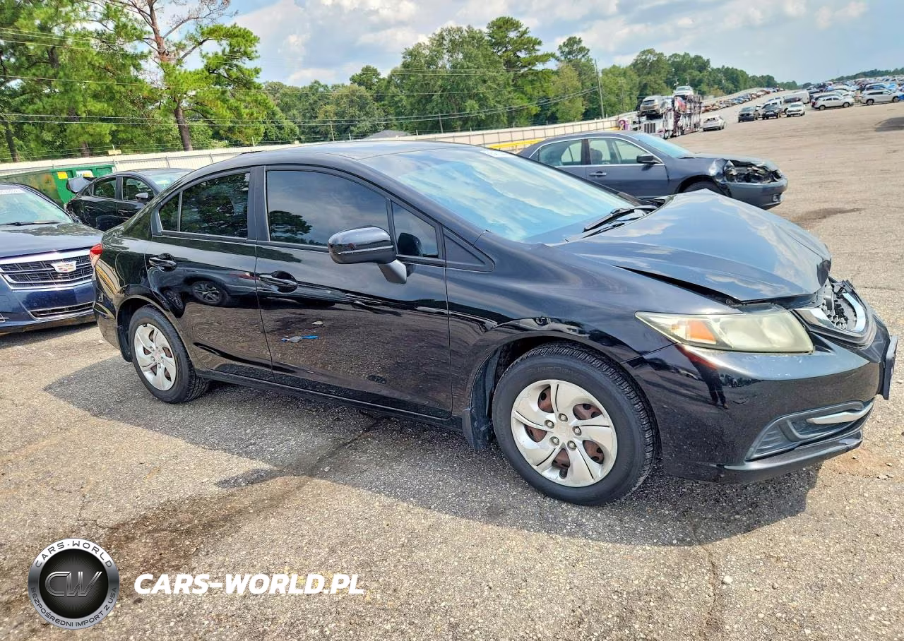 2014 Honda Civic Lx VIN:2HGFB2F55EH517575 - 4