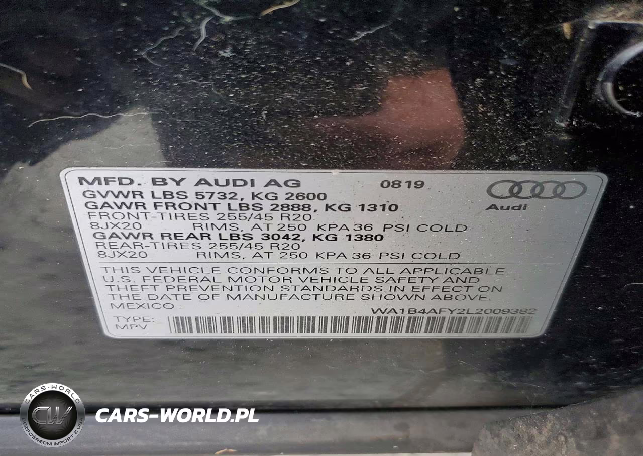2020 Audi Sq5 Premium Plus VIN:WA1B4AFY2L2009382 - 13