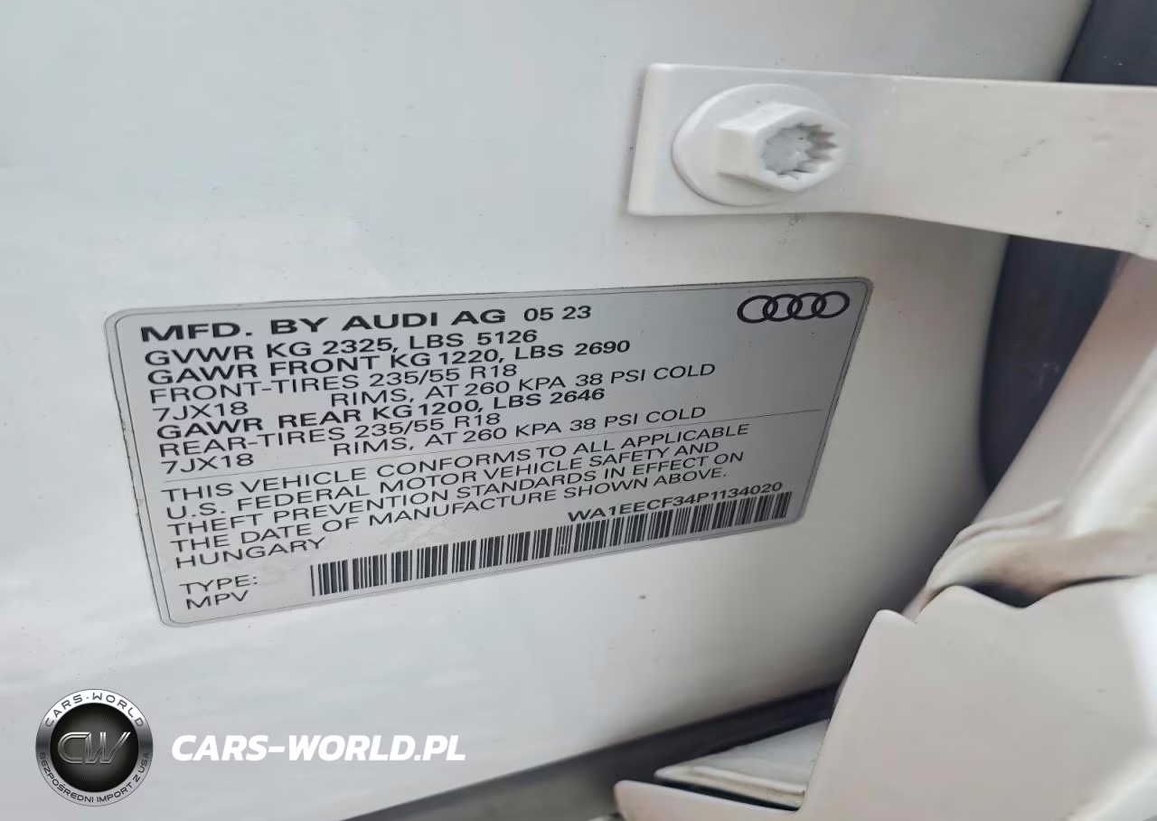 2023 Audi Q3 Premium Plus S Line 45 VIN:WA1EECF34P1134020 - 12