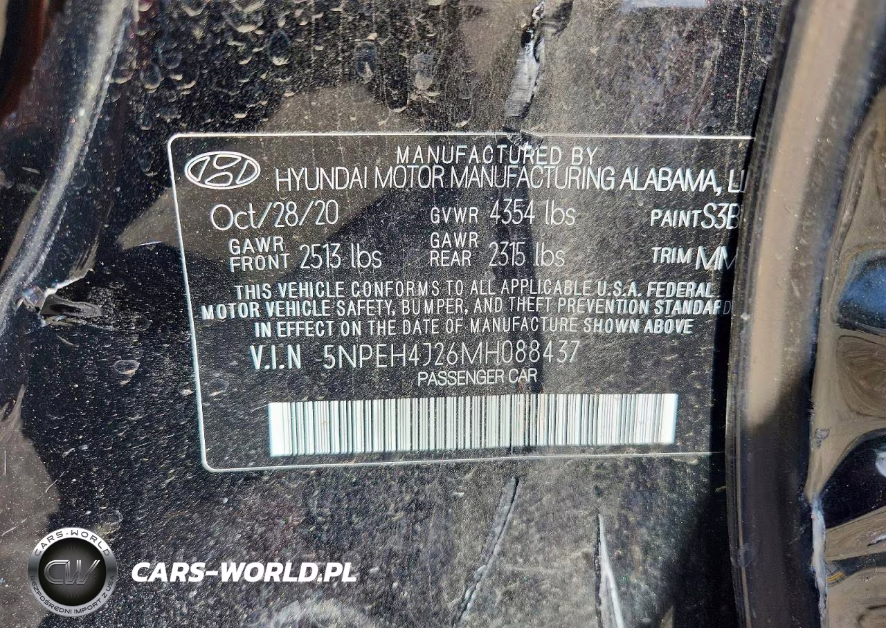 2021 Hyundai Sonata Limited VIN:5NPEH4J26MH088437 - 12