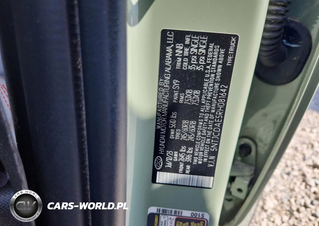 2024 Hyundai Santa Cruz Sel VIN:5NTJCDAE5RH081642 - 12