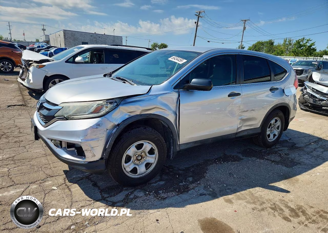2015 Honda Cr-V Lx VIN:2HKRM3H39FH550630 - 1