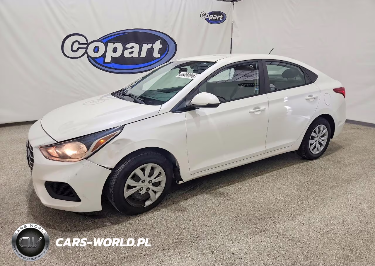 2019 Hyundai Accent Se VIN:3KPC24A32KE066146 - 1
