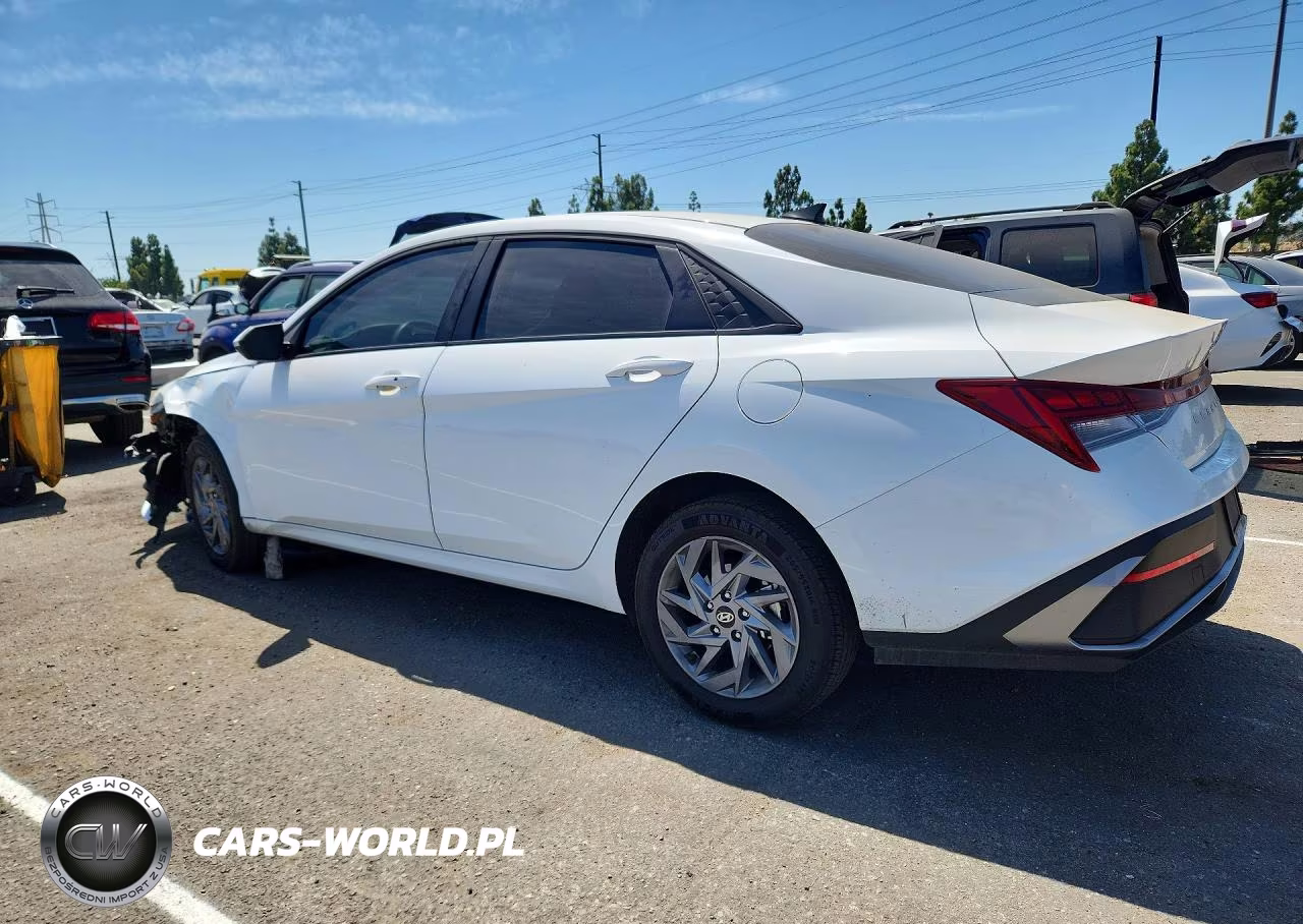 2025 Hyundai Elantra Hybrid Blue VIN:KMHLM4DJ5SU140595 - 2