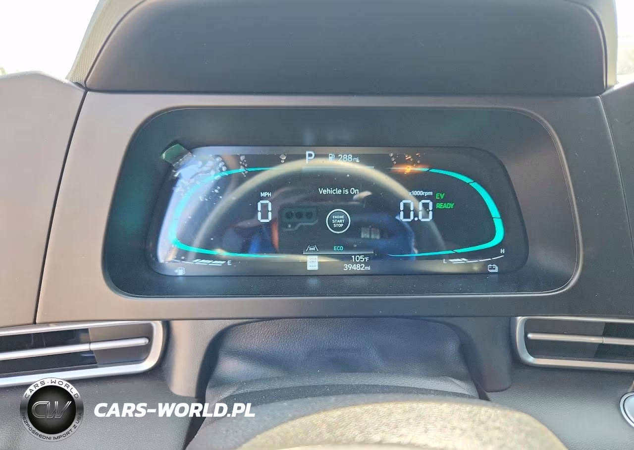 2025 Hyundai Elantra Hybrid Blue VIN:KMHLM4DJ5SU140595 - 9