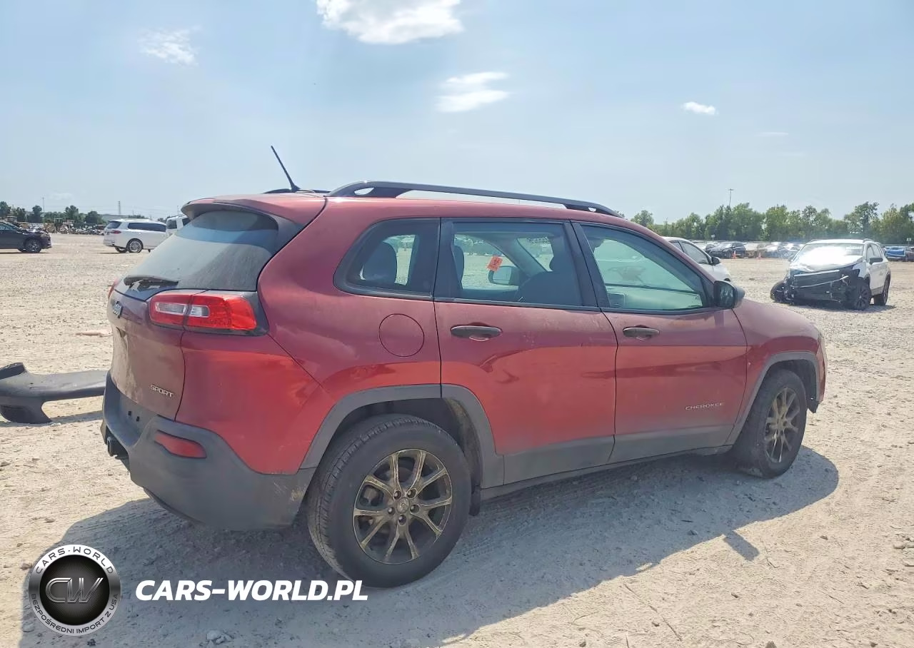 2015 Jeep Cherokee Sport VIN:1C4PJLAB8FW760325 - 3