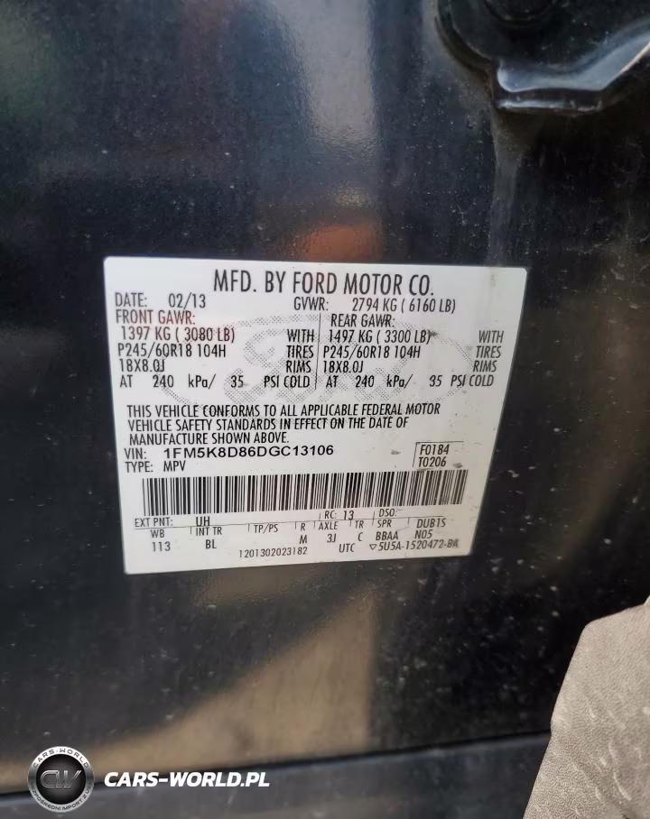 2013 Ford Explorer Xlt VIN:1FM5K8D86DGC13106 - 14