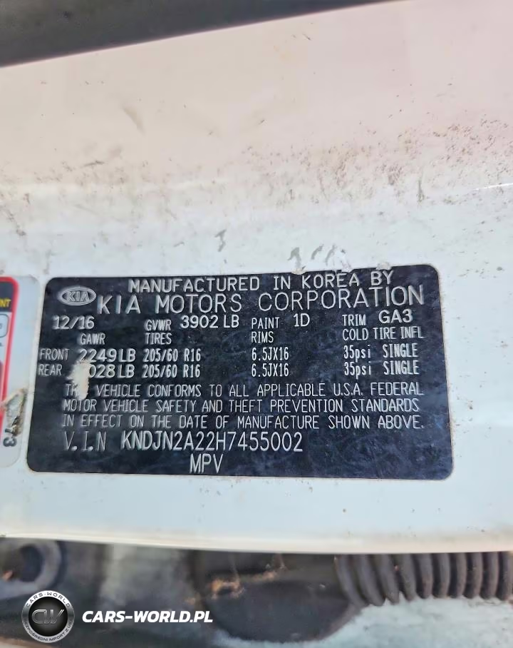 2017 Kia Soul Base VIN:KNDJN2A22H7455002 - 12