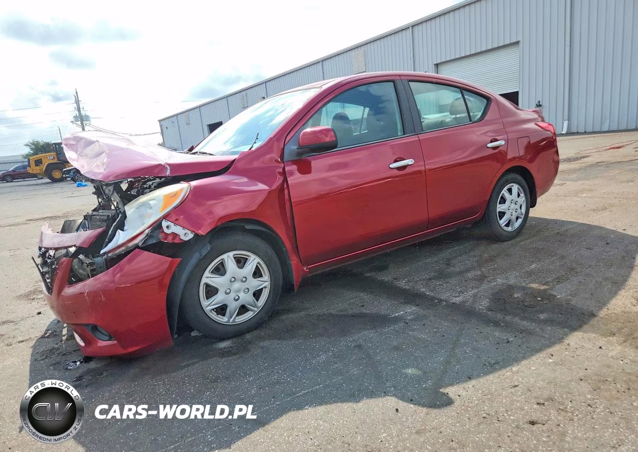 2013 Nissan Versa 1.6 S VIN:3N1CN7AP9DL885152 - 1