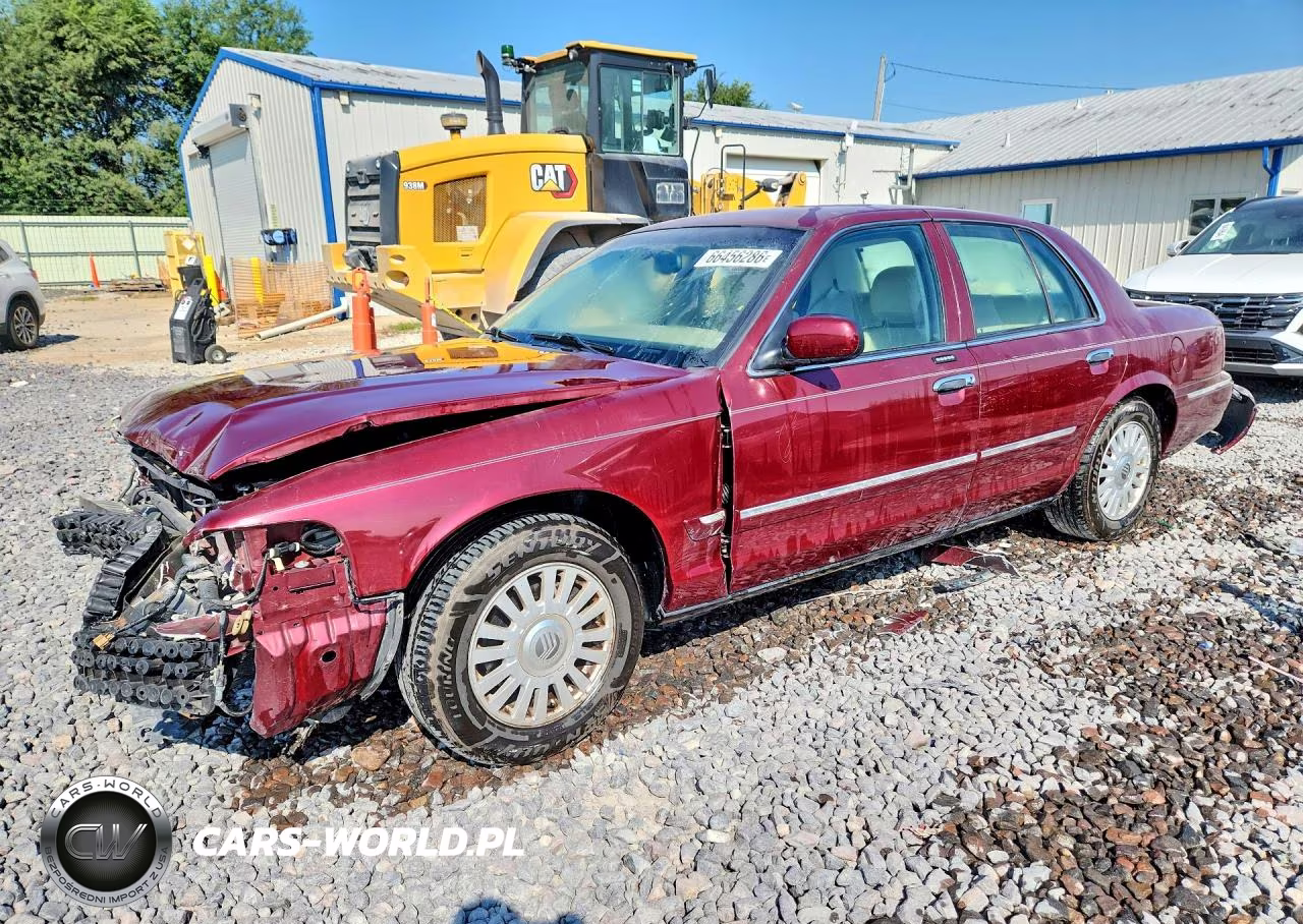 2008 Mercury Grand Marquis Ls VIN:2MEHM75V18X607976 - 1