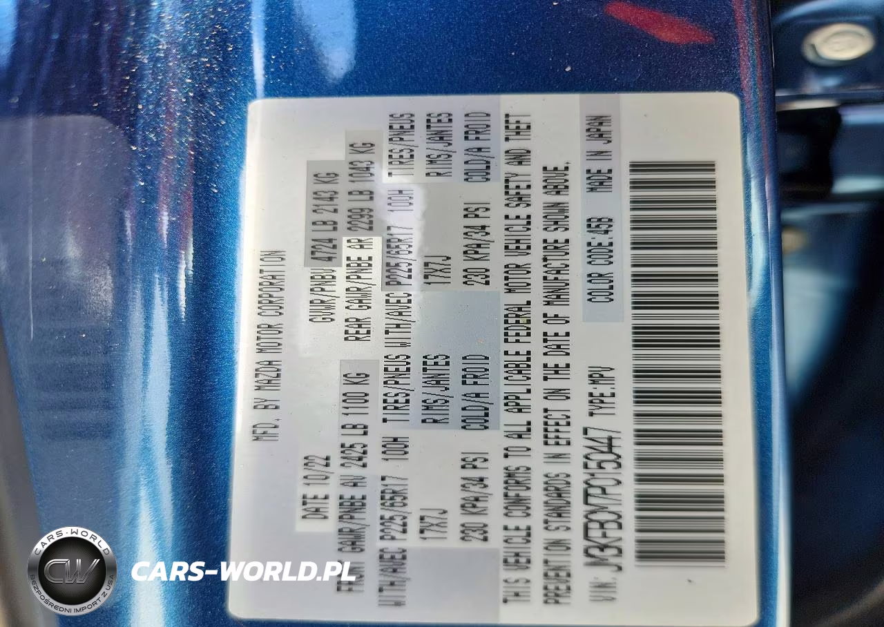 2023 Mazda Cx-5 Preferred VIN:JM3KFBCM7P0150447 - 13