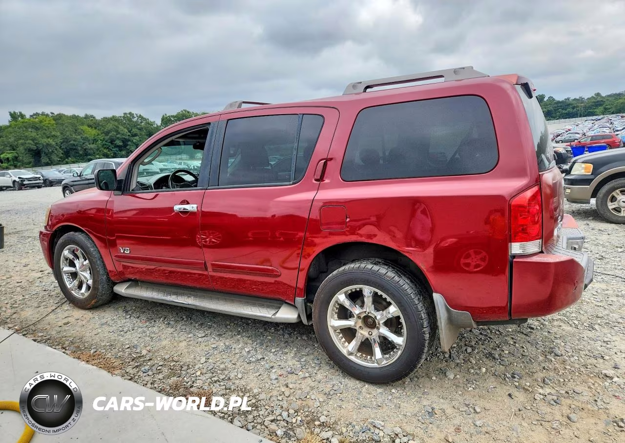 2005 Nissan Armada Se VIN:5N1AA08A85N737595 - 2