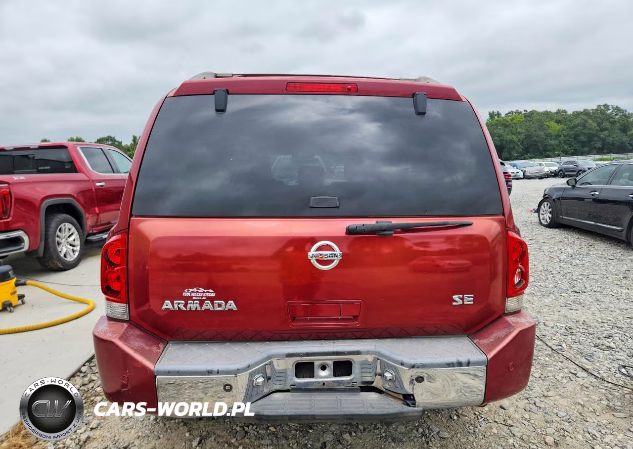 2005 Nissan Armada Se VIN:5N1AA08A85N737595 - 6