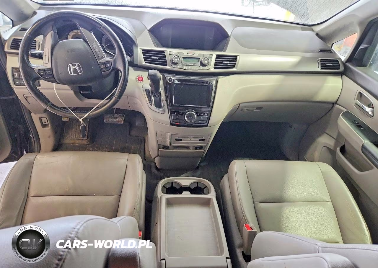2015 Honda Odyssey Touring VIN:5FNRL5H96FB032492 - 8