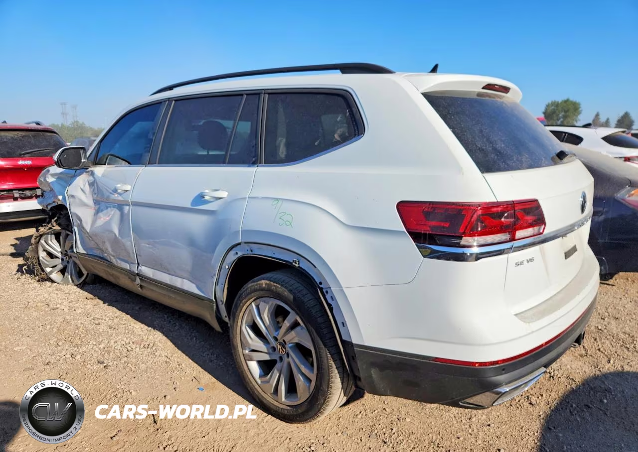2021 Volkswagen Atlas Se VIN:1V2KR2CA0MC548484 - 2
