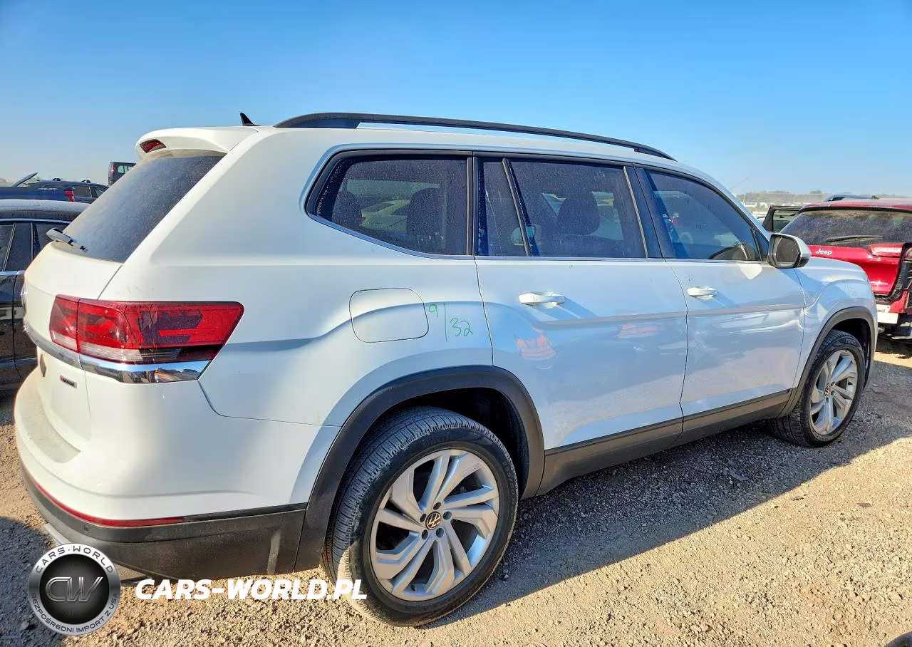 2021 Volkswagen Atlas Se VIN:1V2KR2CA0MC548484 - 3
