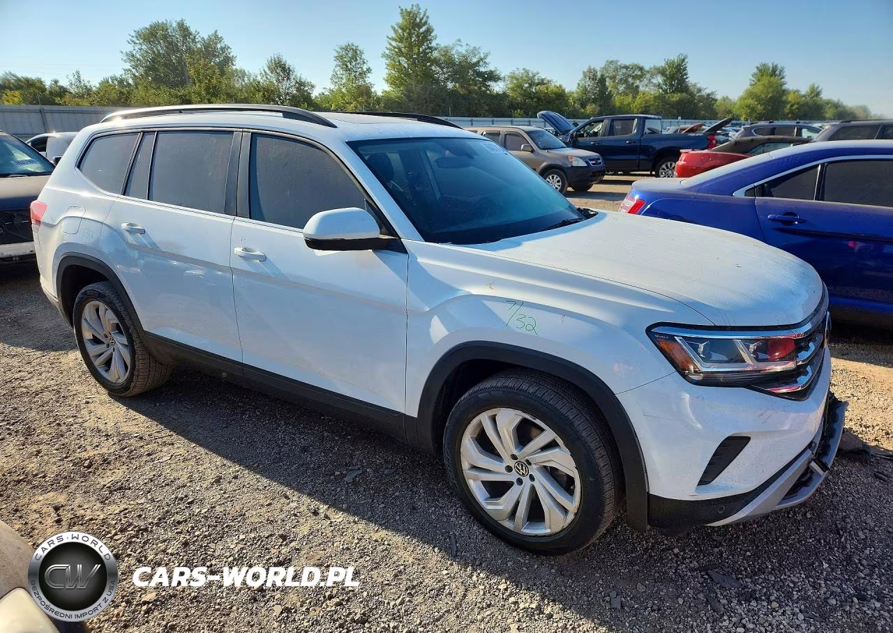 2021 Volkswagen Atlas Se VIN:1V2KR2CA0MC548484 - 4