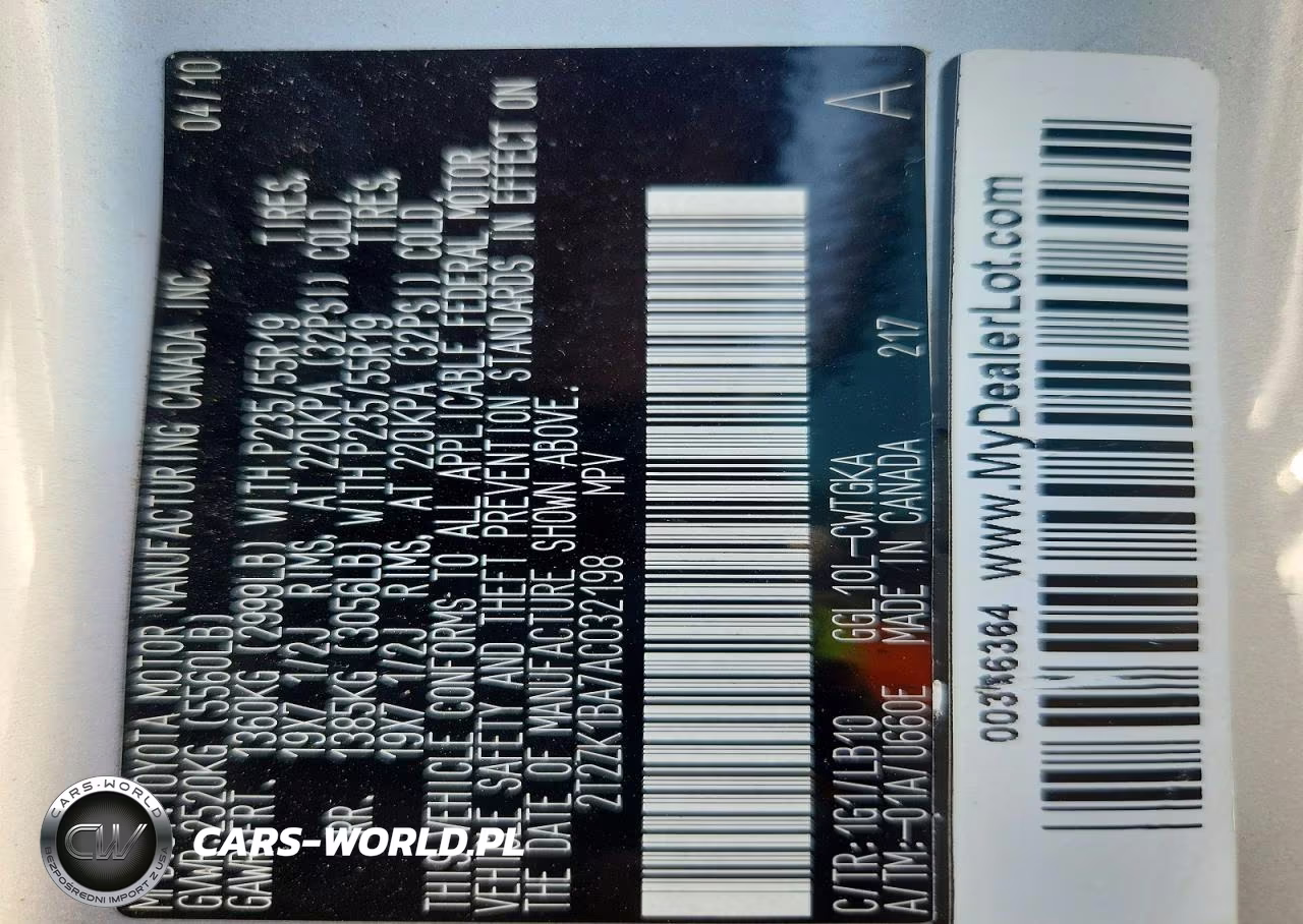 2010 Lexus Rx 350 VIN:2T2ZK1BA7AC032198 - 13