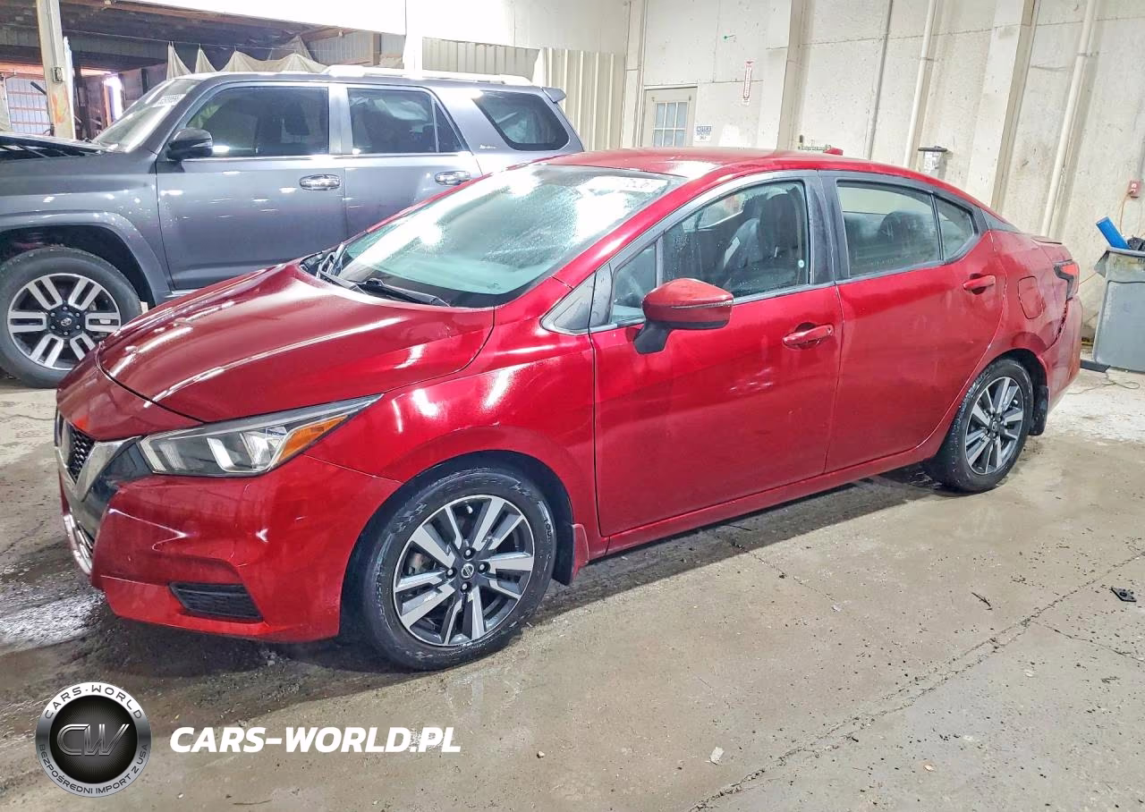 2021 Nissan Versa Sv VIN:3N1CN8EV0ML836548 - 1