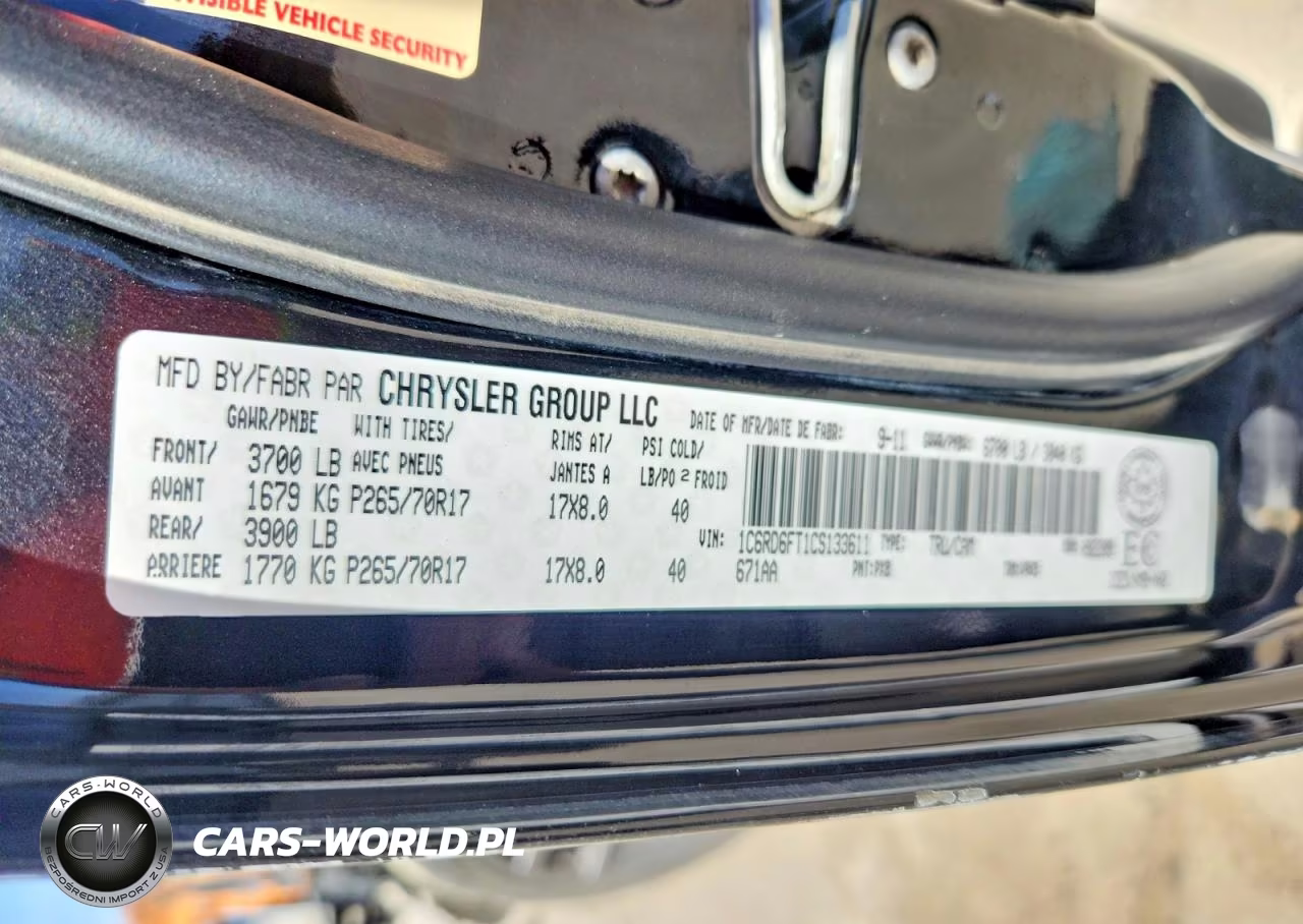 2012 Dodge Ram 1500 St VIN:1C6RD6FT1CS133611 - 12