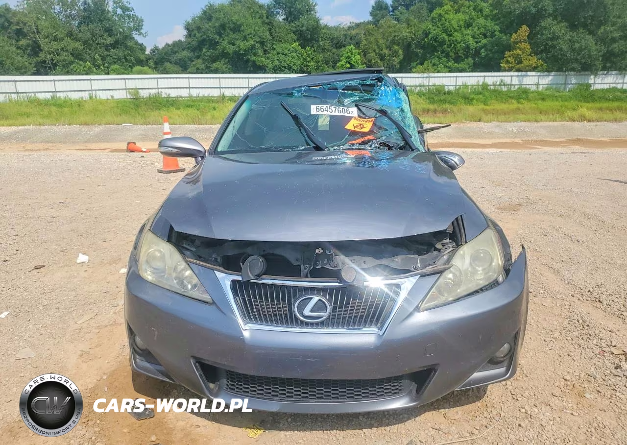 2012 Lexus Is 250 Base VIN:JTHBF5C24C5158557 - 5