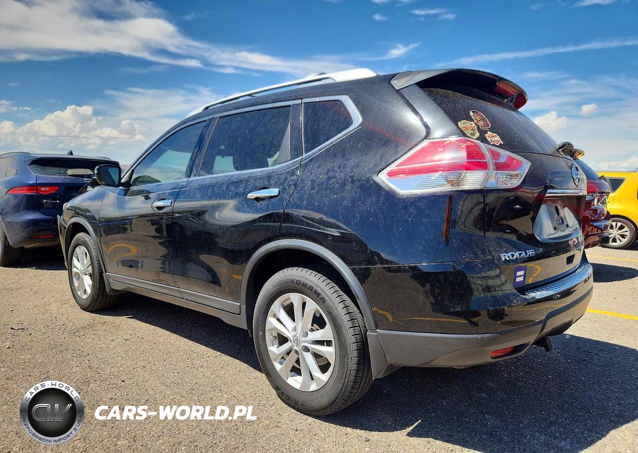 2015 Nissan Rogue Sv VIN:KNMAT2MV5FP539176 - 2