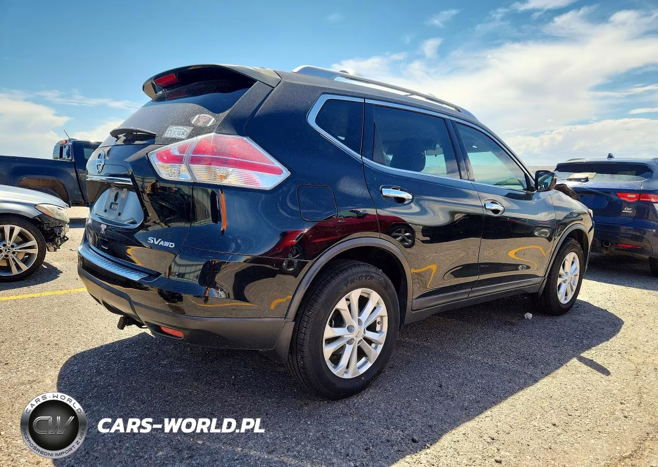 2015 Nissan Rogue Sv VIN:KNMAT2MV5FP539176 - 3