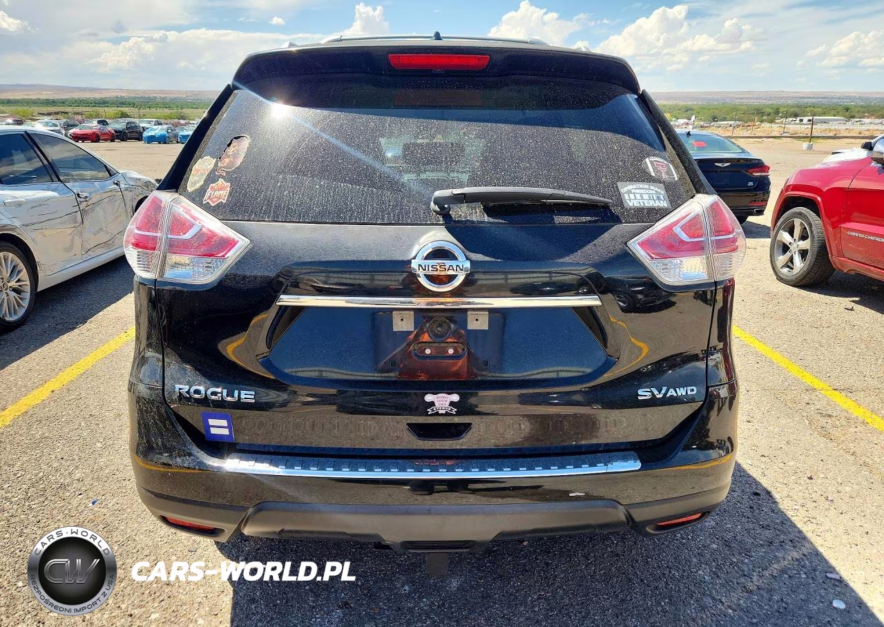 2015 Nissan Rogue Sv VIN:KNMAT2MV5FP539176 - 6