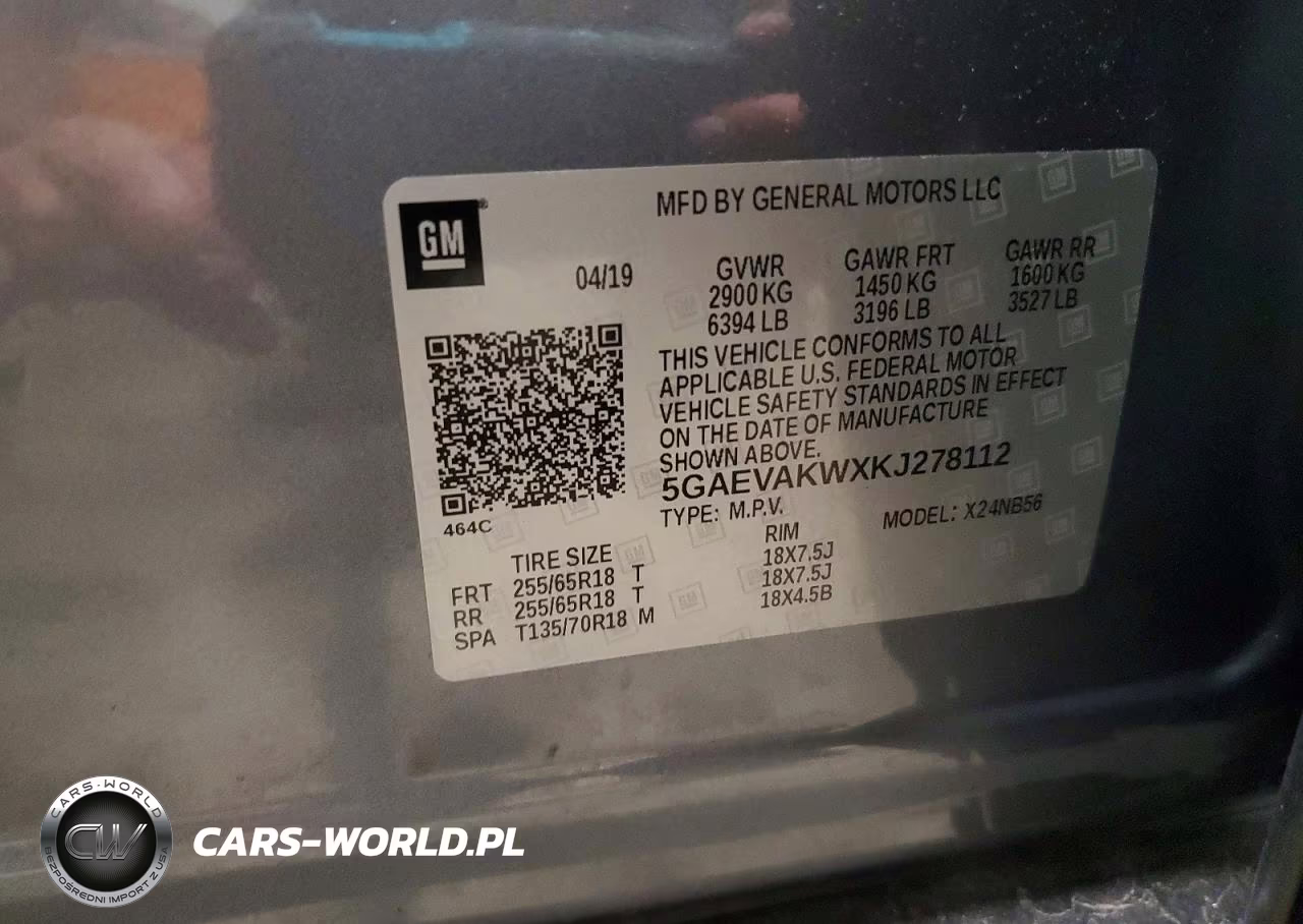2019 Buick Enclave Essence VIN:5GAEVAKWXKJ278112 - 14