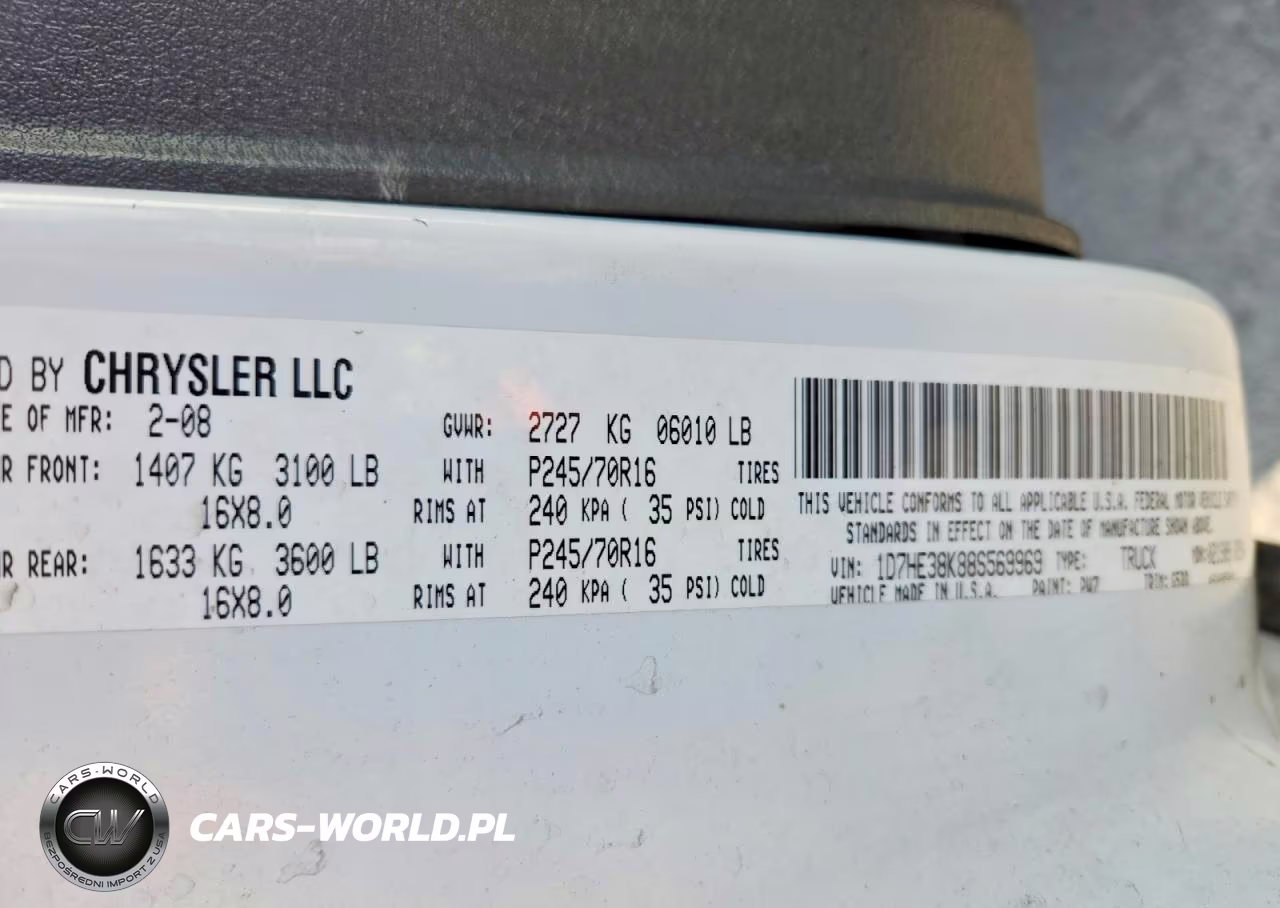 2008 Dodge Dakota Sxt VIN:1D7HE38K88S569969 - 13
