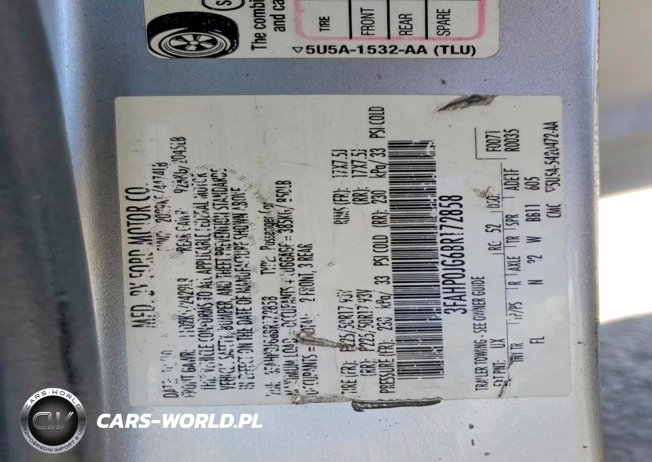 2011 Ford Fusion Sel VIN:3FAHP0JG6BR172858 - 13