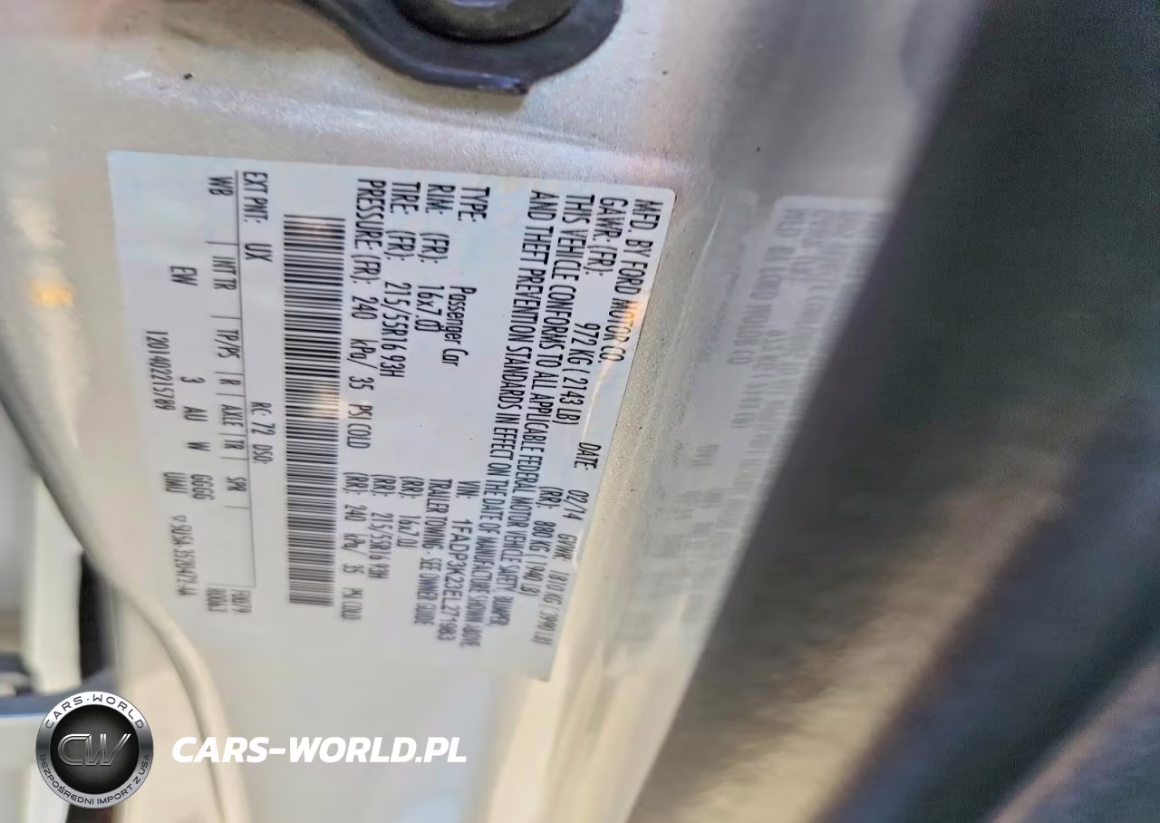 2014 Ford Focus Se VIN:1FADP3K23EL271983 - 12