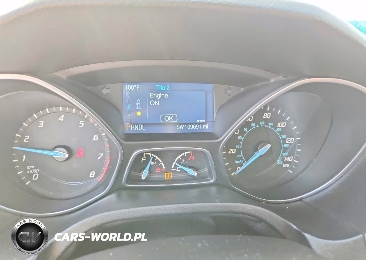 2014 Ford Focus Se VIN:1FADP3K23EL271983 - 9