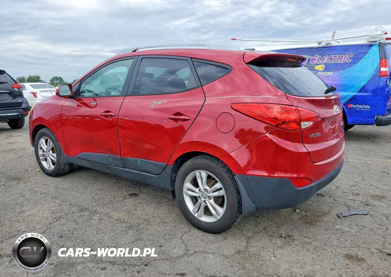 2013 Hyundai Tucson Gls VIN:KM8JU3AC5DU771096 - 2