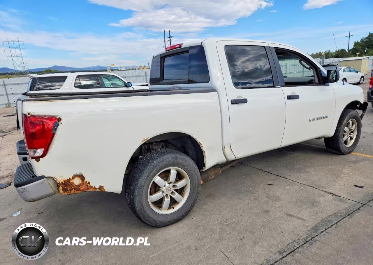2008 Nissan Titan Xe VIN:1N6AA07C38N322936 - 3