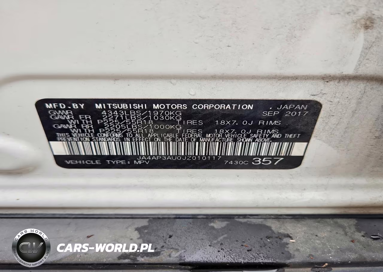 2018 Mitsubishi Outlander Sport Es VIN:JA4AP3AU0JZ010117 - 12