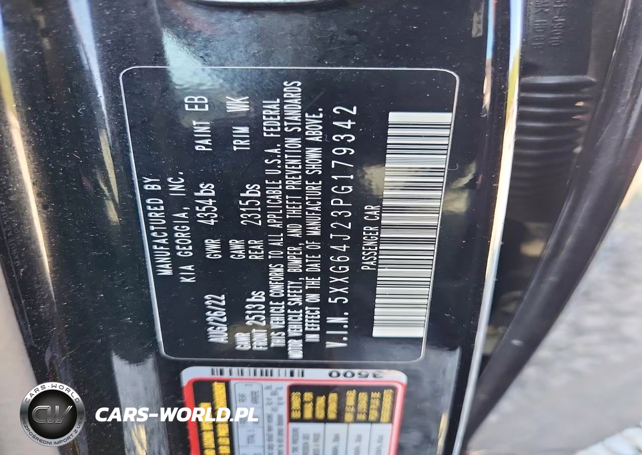 2023 Kia K5 Gt Line VIN:5XXG64J23PG179342 - 12