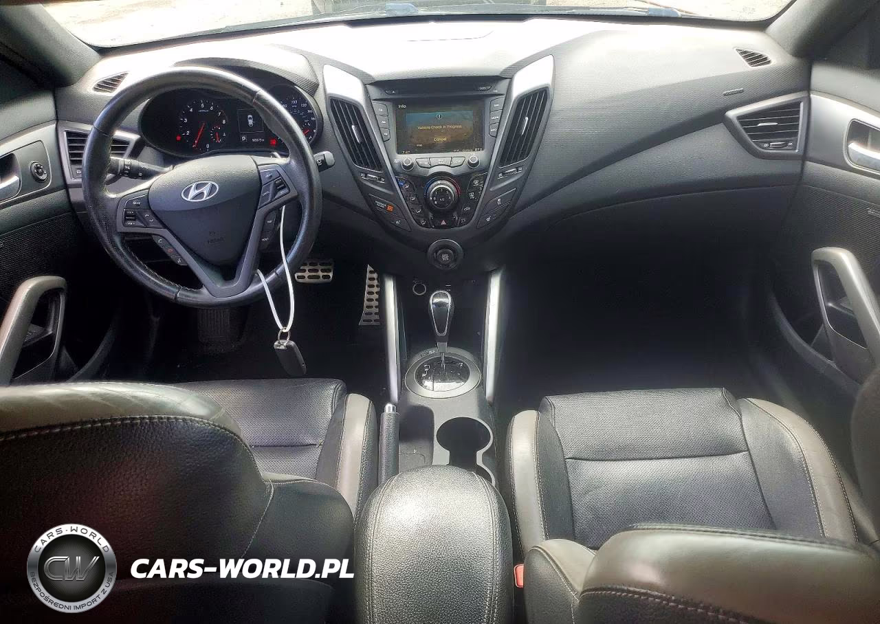 2016 Hyundai Veloster Turbo VIN:KMHTC6AE7GU282041 - 8