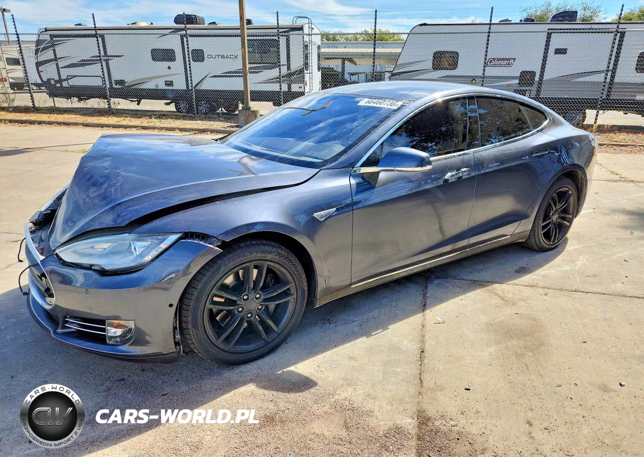 2015 Tesla Model S 85D VIN:5YJSA1H28FFP73309 - 1