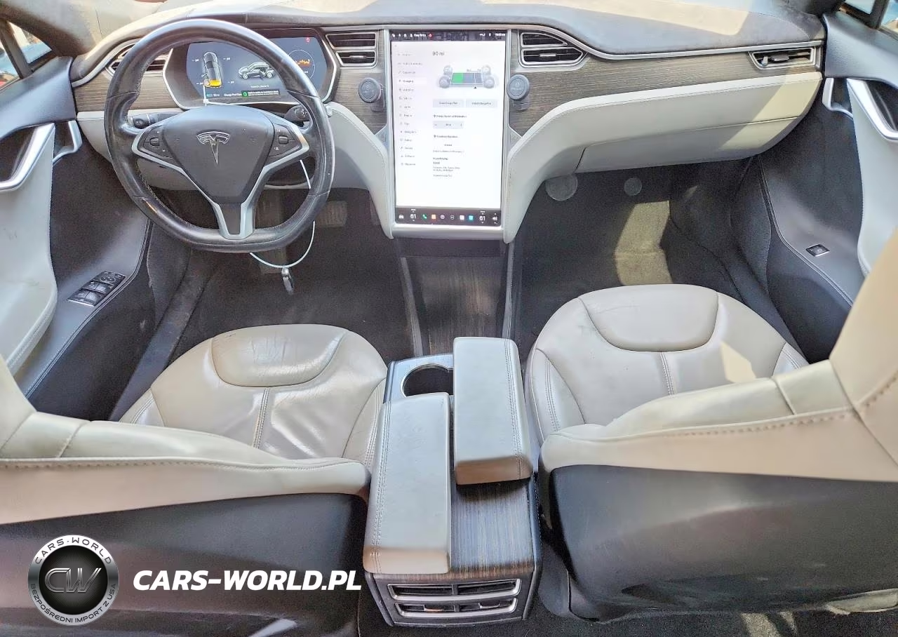 2015 Tesla Model S 85D VIN:5YJSA1H28FFP73309 - 8