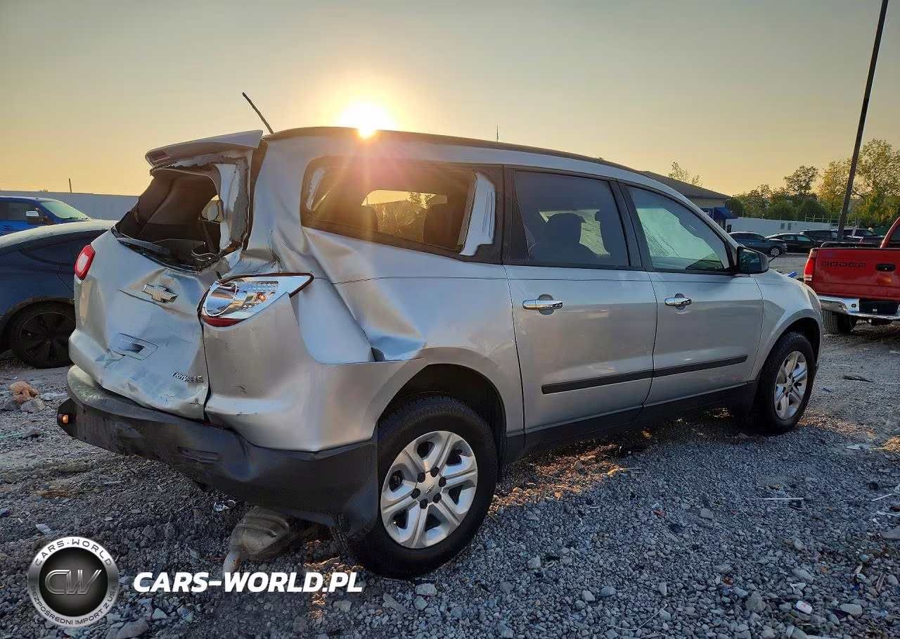 2011 Chevrolet Traverse Ls VIN:1GNKREED7BJ199639 - 3