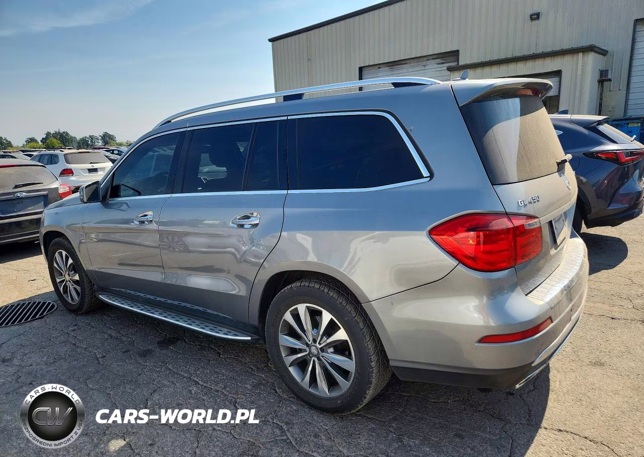 2015 Mercedes-Benz Gl 450 4Matic VIN:4JGDF6EE4FA554941 - 2