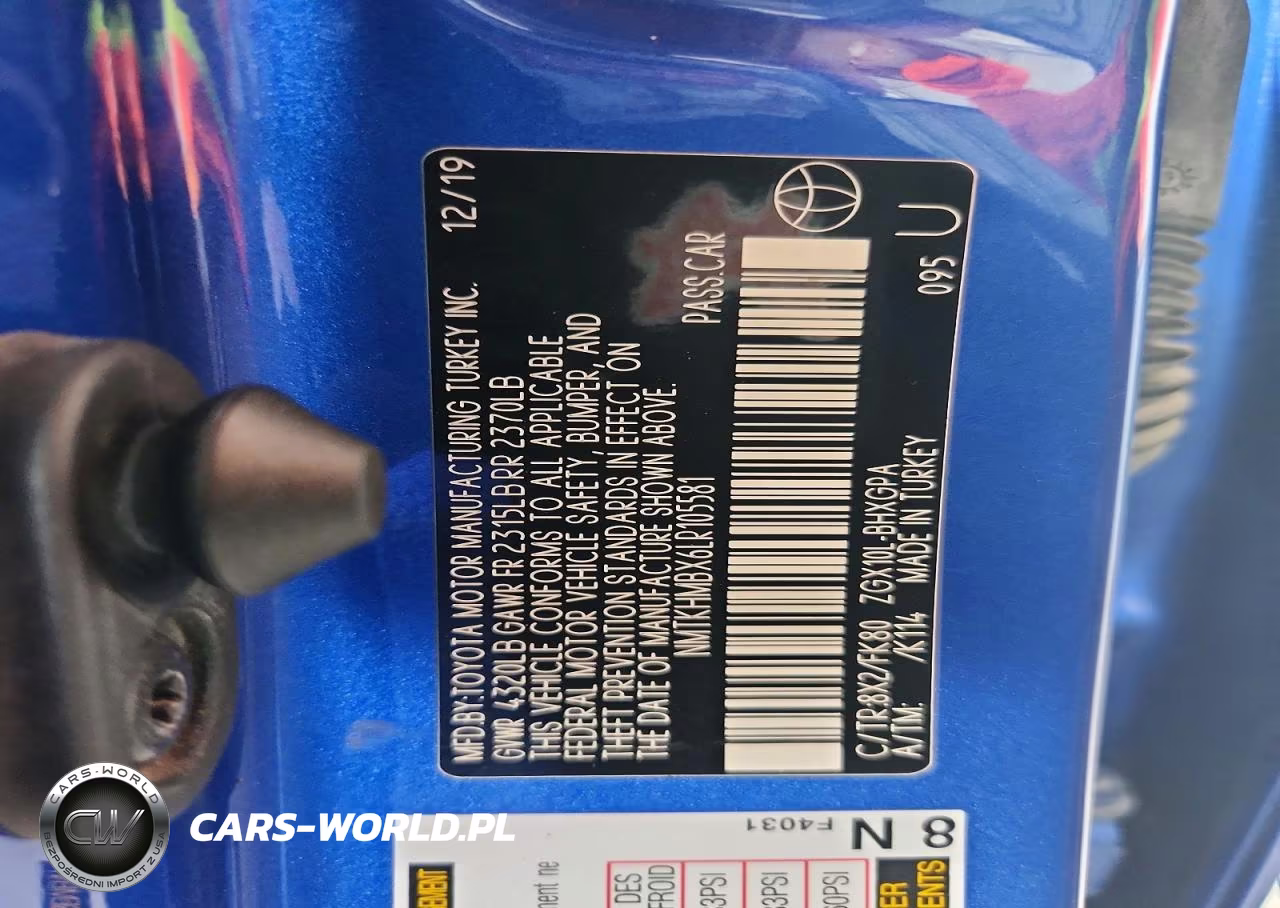 2020 Toyota C-Hr Xle VIN:NMTKHMBX6LR105581 - 13