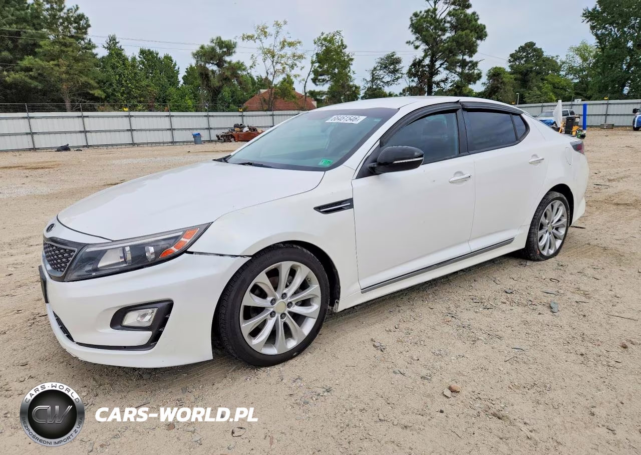 2015 Kia Optima Hybrid VIN:KNAGM4ADXF5081867 - 1
