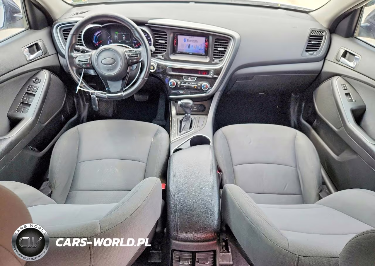 2015 Kia Optima Hybrid VIN:KNAGM4ADXF5081867 - 8