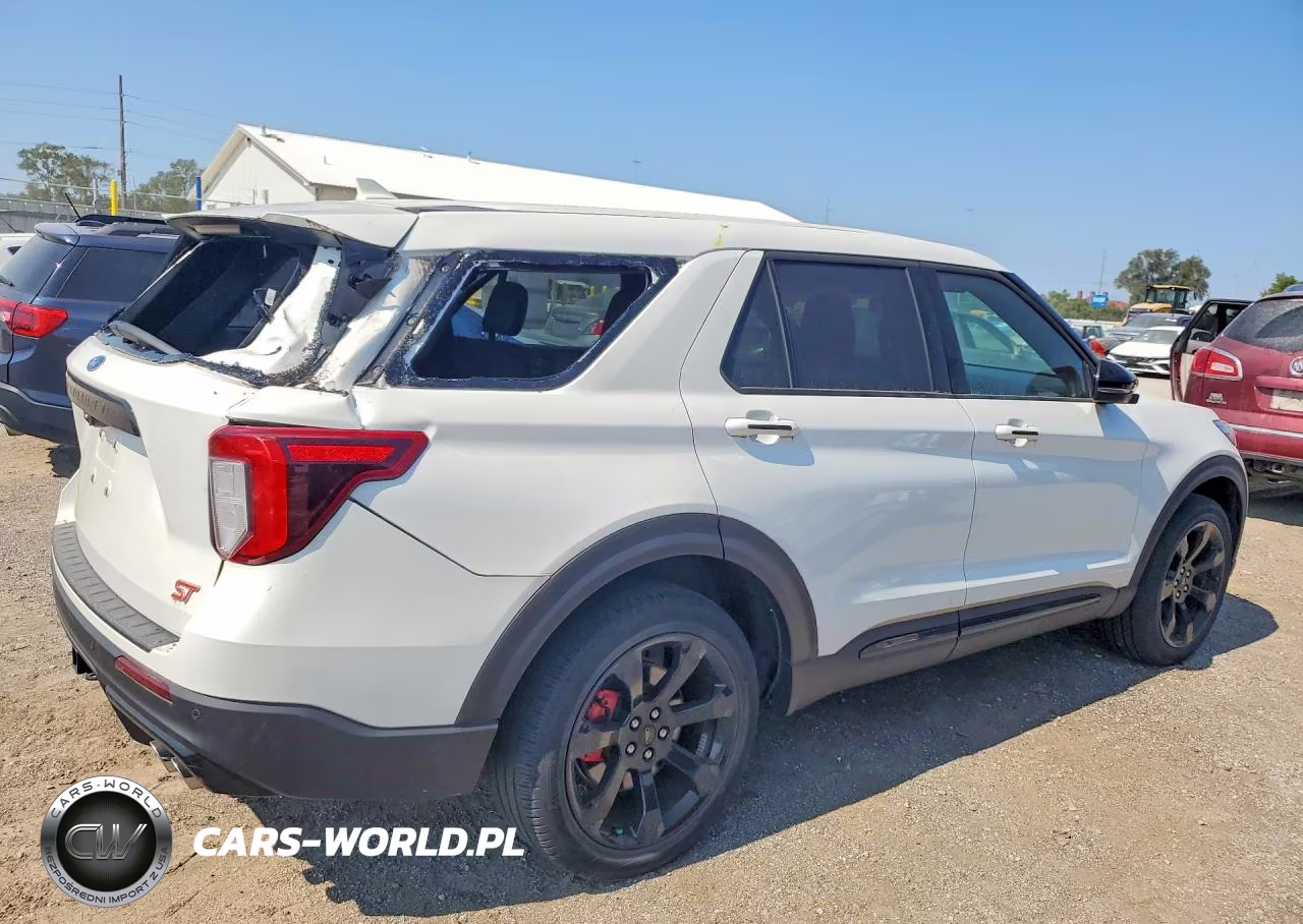 2022 Ford Explorer St VIN:1FM5K8GCXNGC47048 - 3