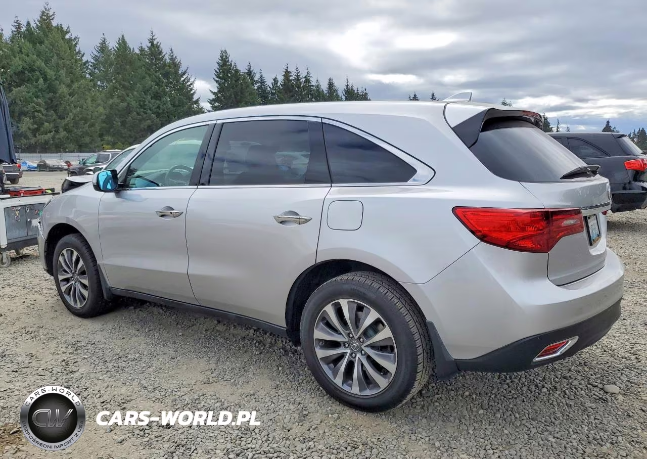 2015 Acura Mdx Technology VIN:5FRYD4H44FB501939 - 2