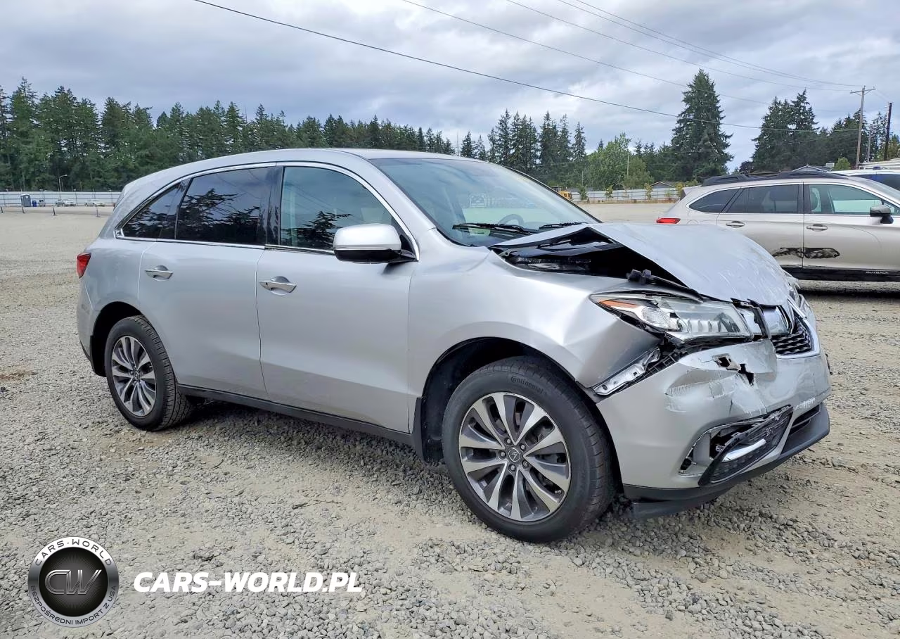 2015 Acura Mdx Technology VIN:5FRYD4H44FB501939 - 4