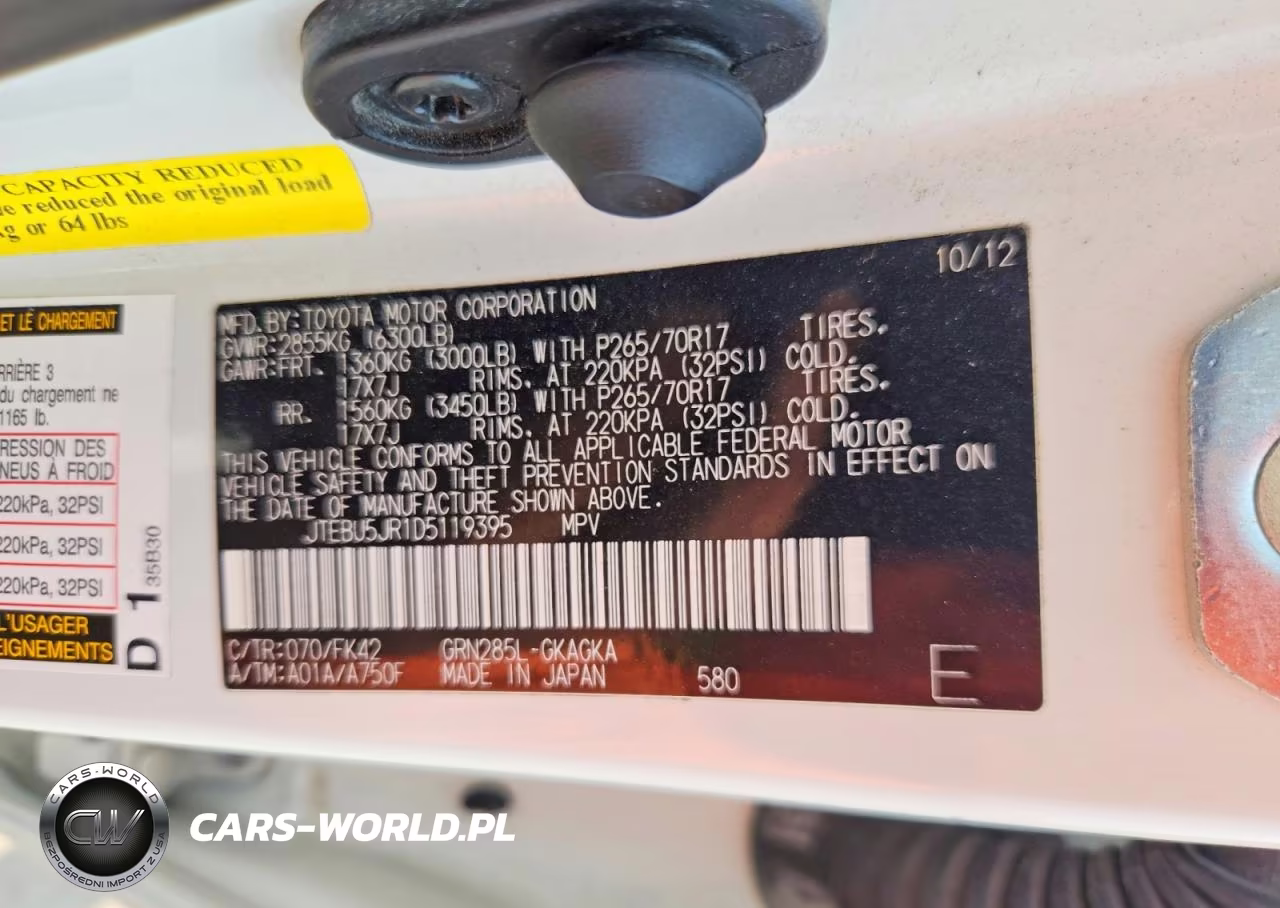 2013 Toyota 4Runner Sr5 VIN:JTEBU5JR1D5119395 - 12