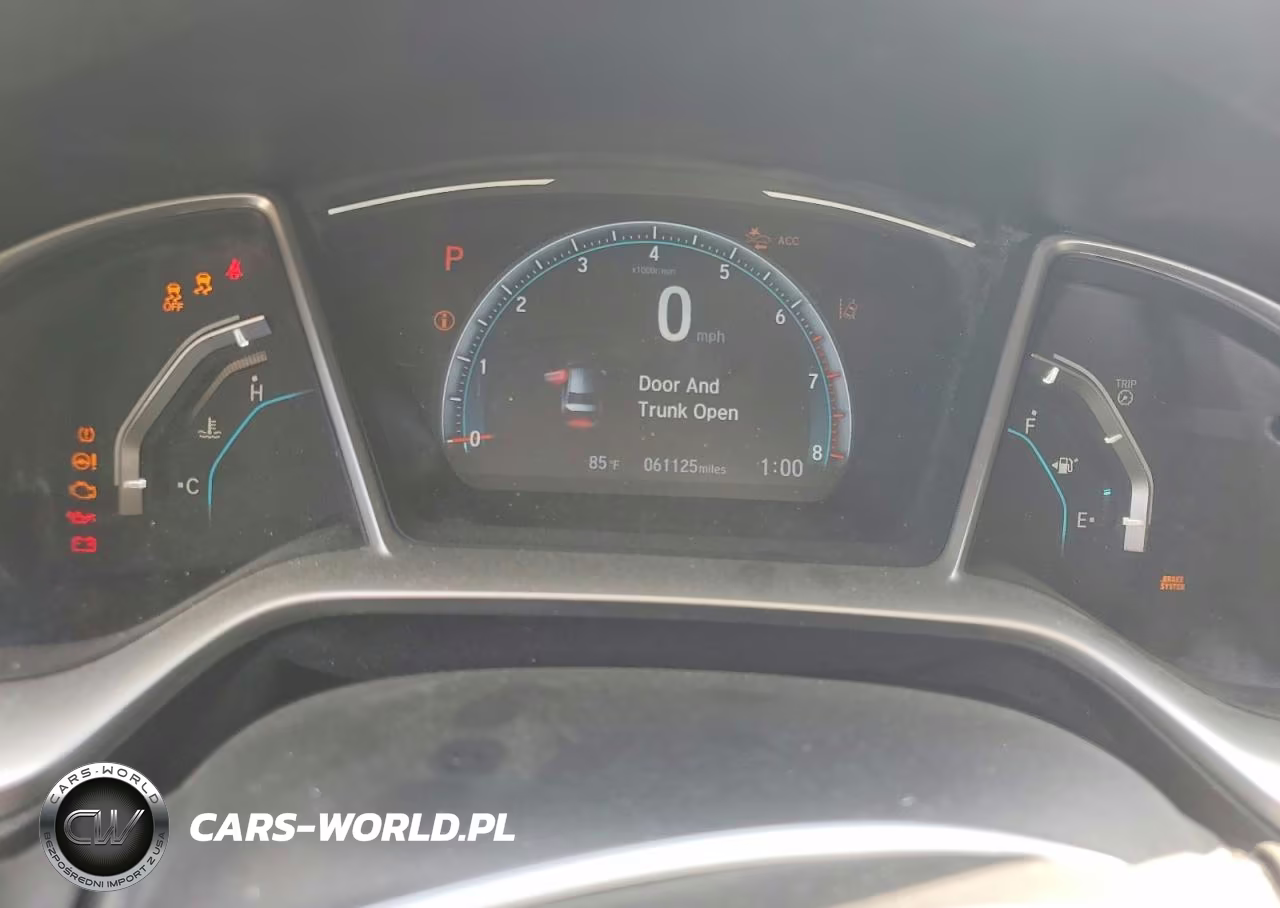 2021 Honda Civic Ex VIN:19XFC1F33ME210114 - 9